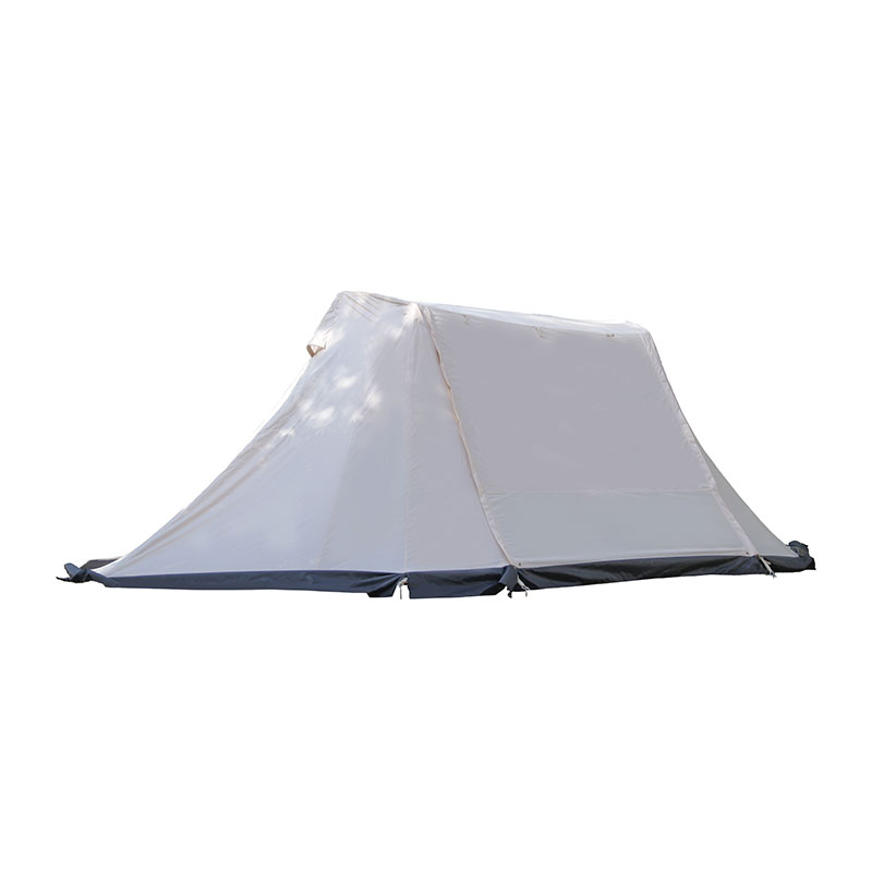Flex bow canvas tent with shelter glam camp