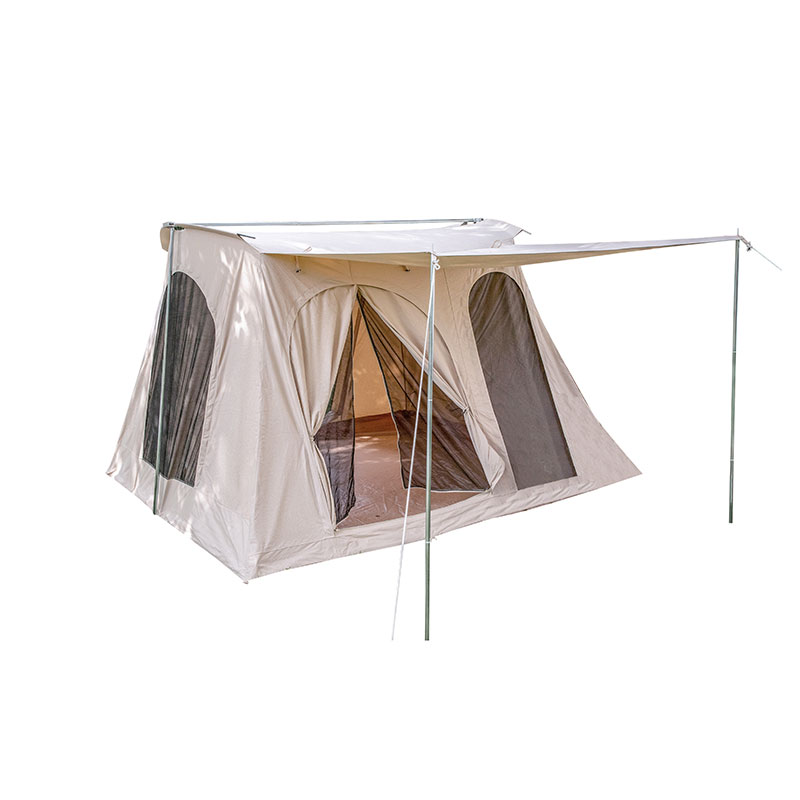 Flex bow canvas tent deluxe glam camp