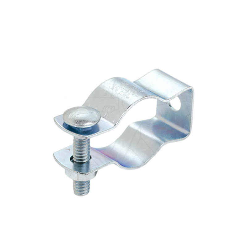 Galvanized electrical rigid conduit hanger with bolt and nut