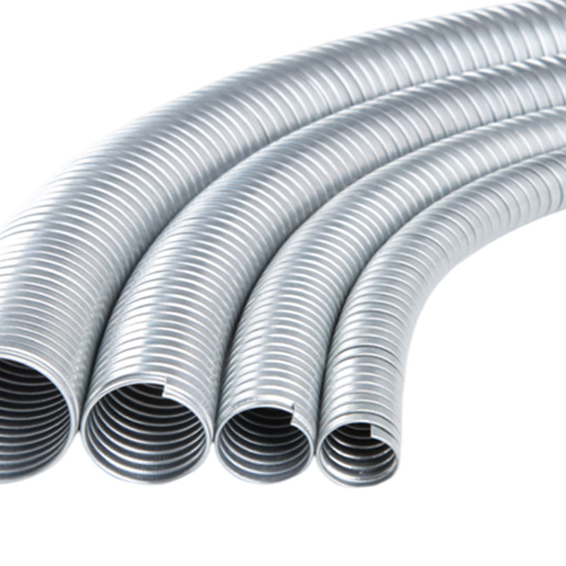 Galvanized metal double buckle flexible conduit