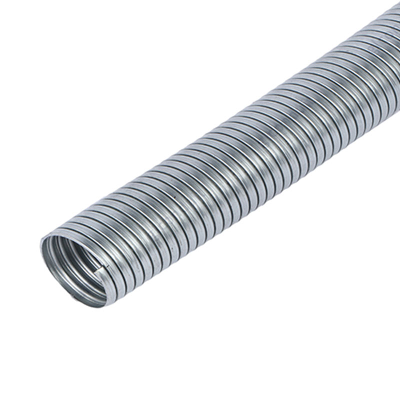 Galvanized metal double buckle flexible conduit