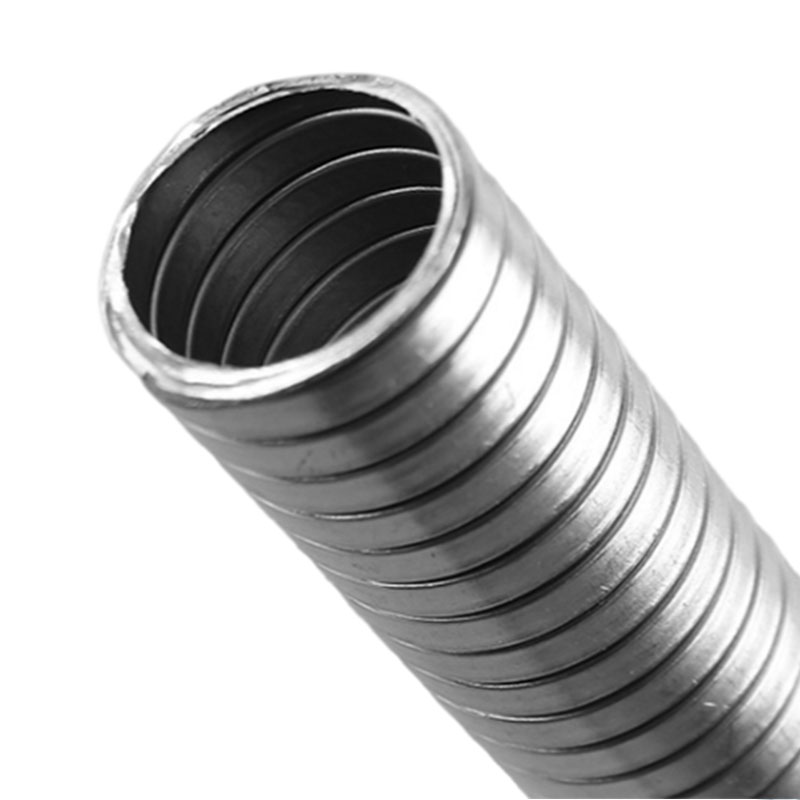 Galvanized metal double buckle flexible conduit