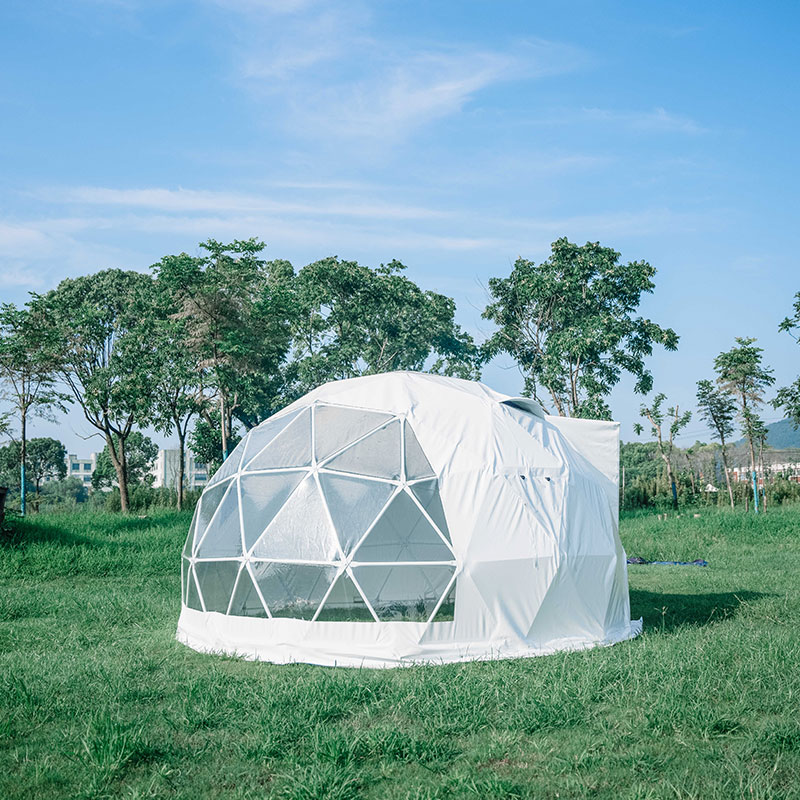 Geodesic dome tent