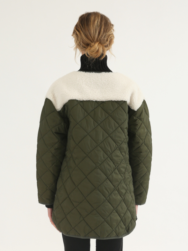 Green Padded Coat