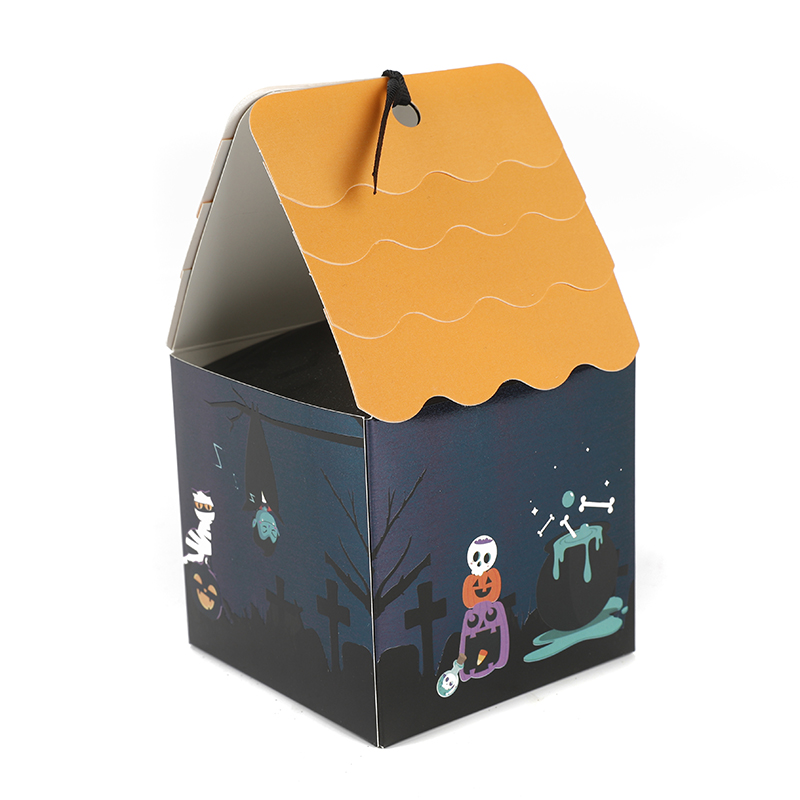 Halloween little house candy box HA001