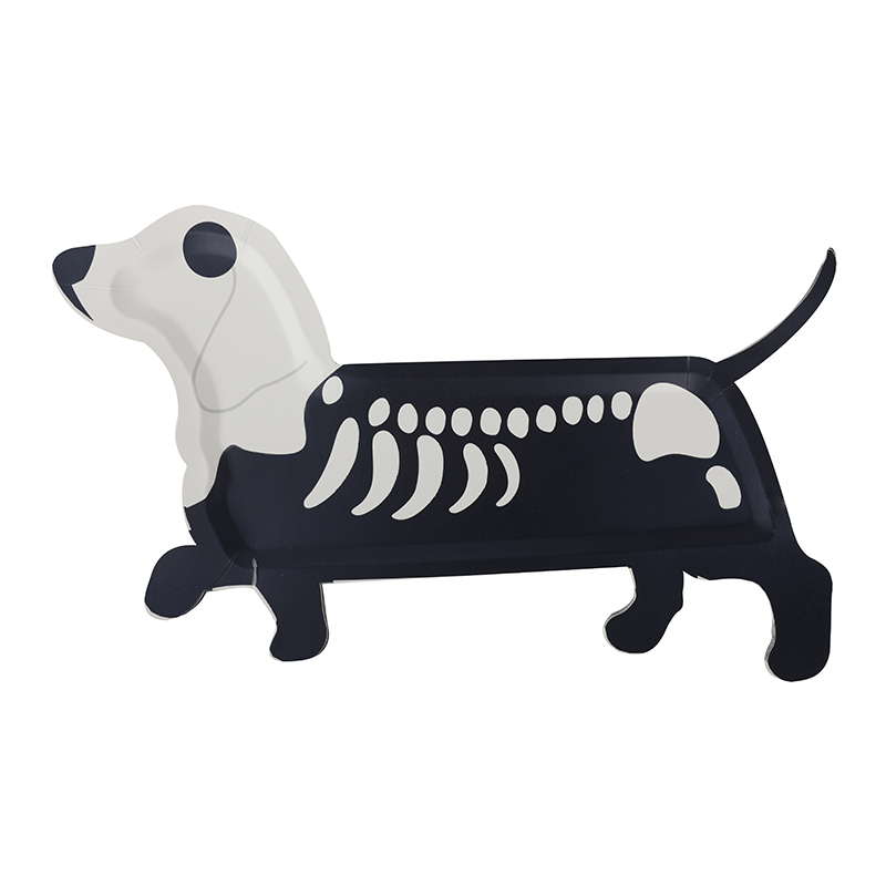 Halloween dog plates HA019