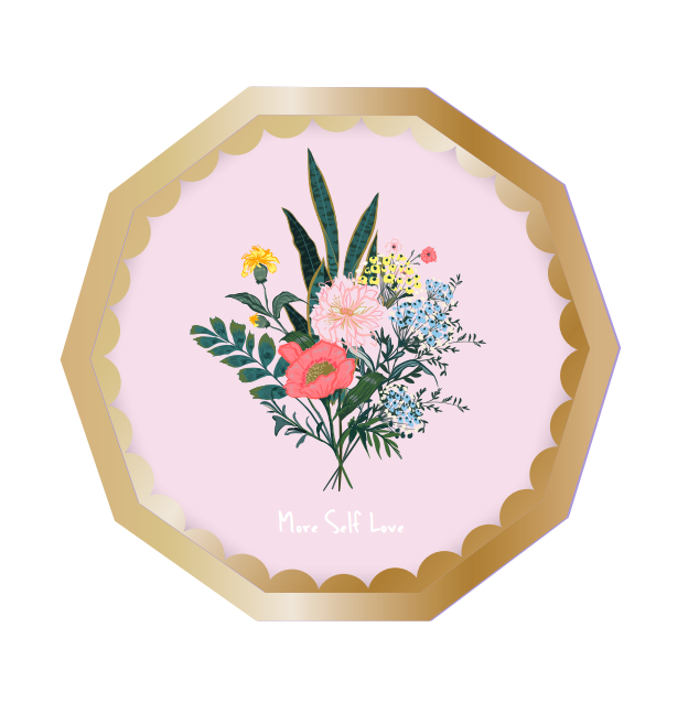 Mother's day party purple themed paper plate HM006