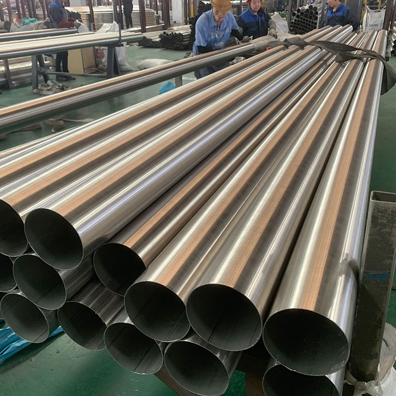 201 Hairline Round Square Pipe