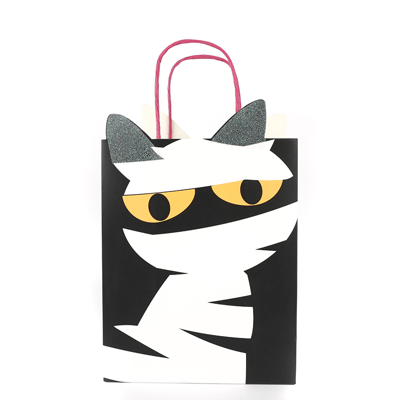 Halloween cat paper bag HA005