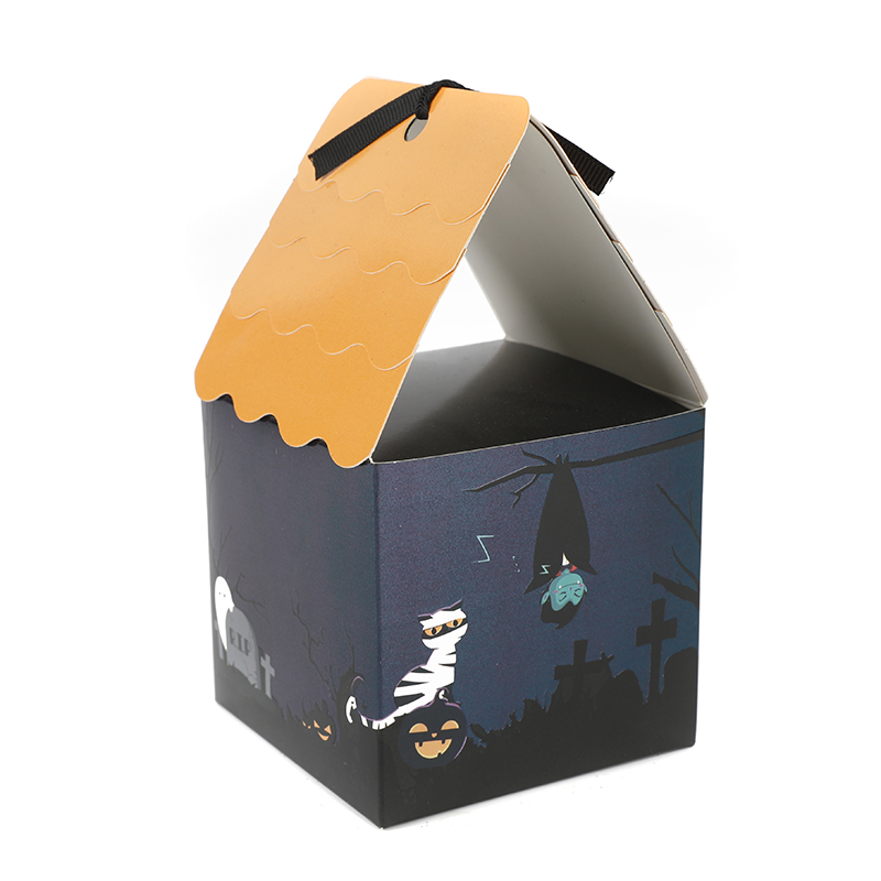 Halloween little house candy box HA001