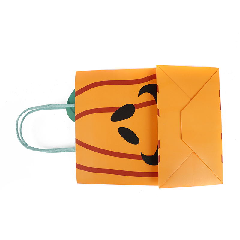 Halloween pumpkin paper bag HA006