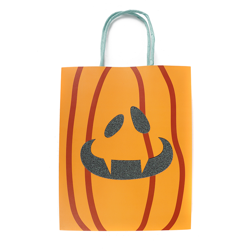 Halloween pumpkin paper bag HA006