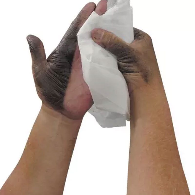 Hand cleaning wet wipes
