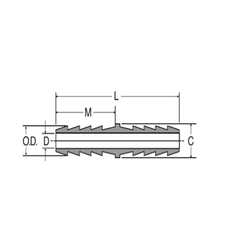 Hose brab & polyethylene tubing hose mnder/splicer