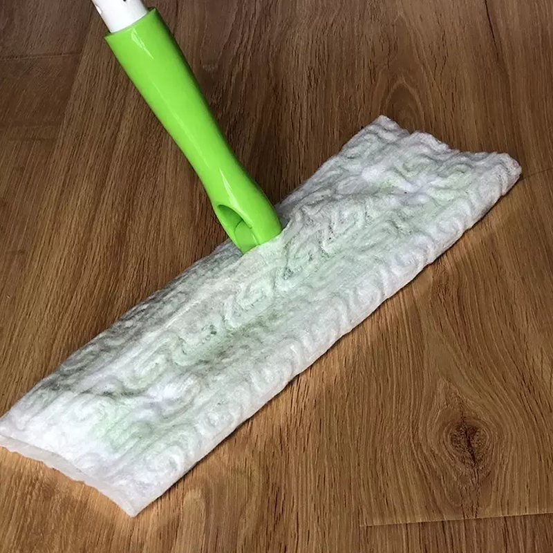 Custom household mop disposable floor cleaning non woven cloth