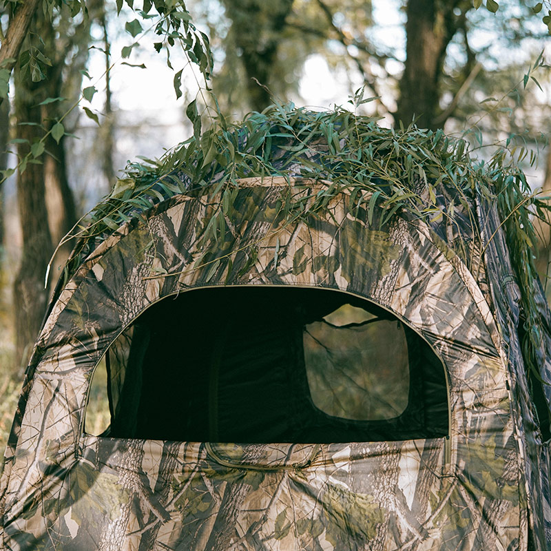 Hunting tent glam camp