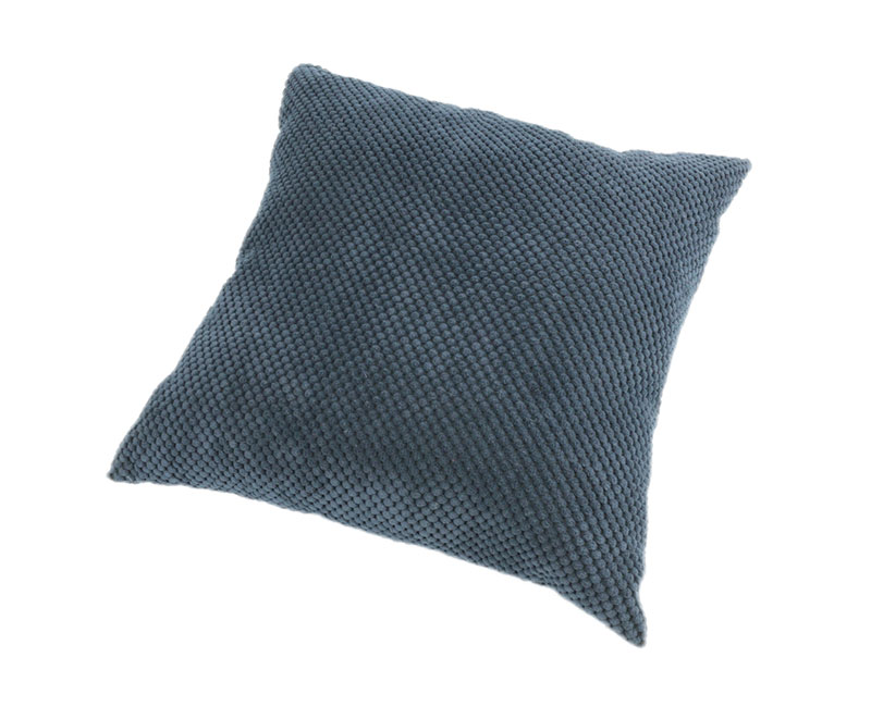Square 3D dot chenille jacquard corduroy cushion 1