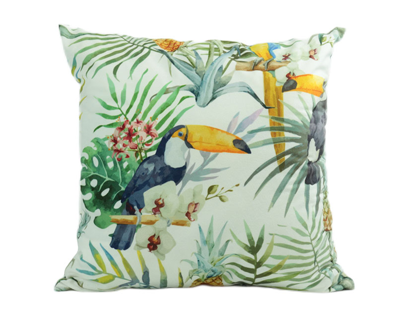 Tropical rainforest printed cushion 3050101