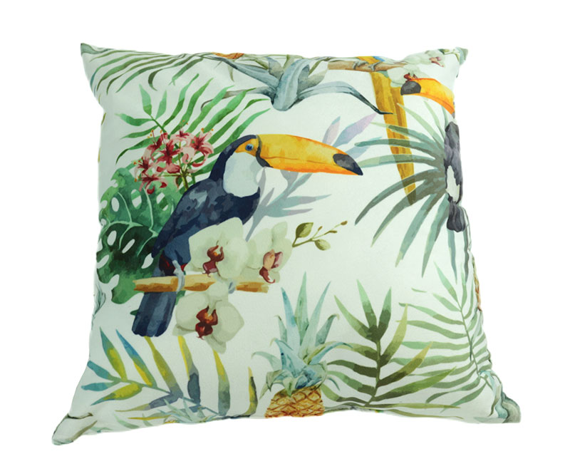 Tropical rainforest printed cushion 3050101