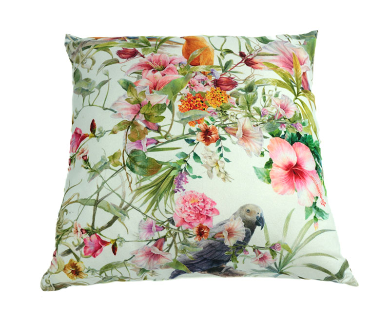 Tropical rainforest printed cushion 3050102