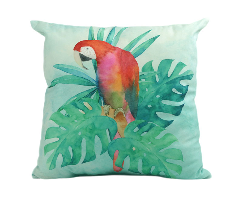 Tropical rainforest printed cushion 3050105