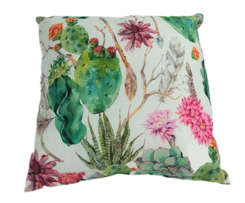 Tropical rainforest printed cushion 3050106