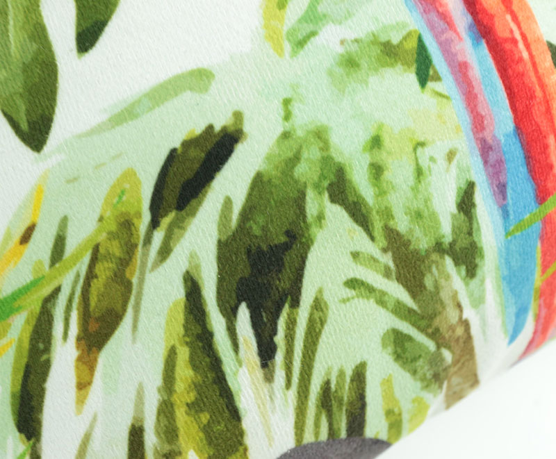 Tropical rainforest printed cushion 3050108
