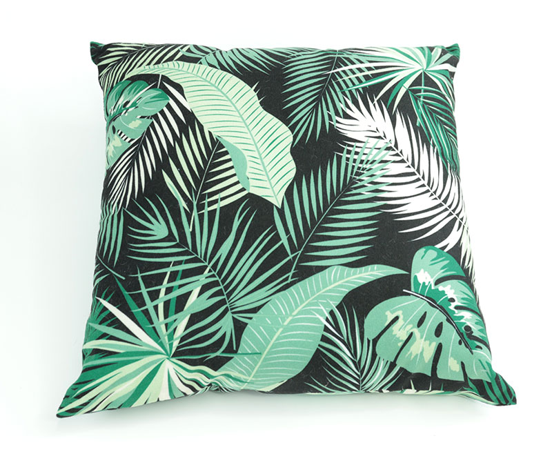 Tropical rainforest printed cushion 3050110