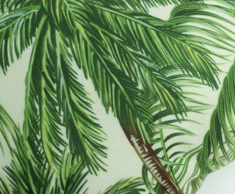 Tropical rainforest printed cushion 3050112