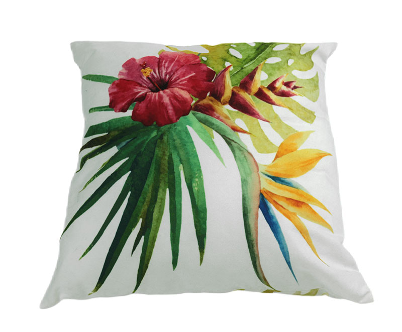 Tropical rainforest printed cushion 3050114
