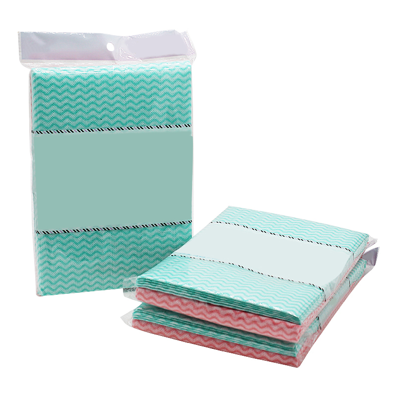 Solid Color Corrugated Kitchen Cleaning Cloth from China Manufacturer