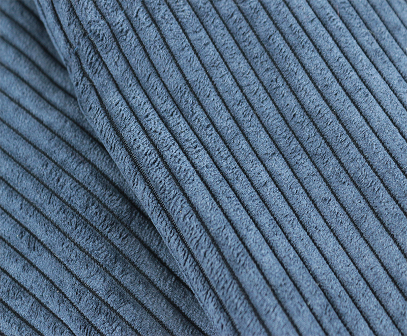 Blue fashion striped velvet curtains 2931