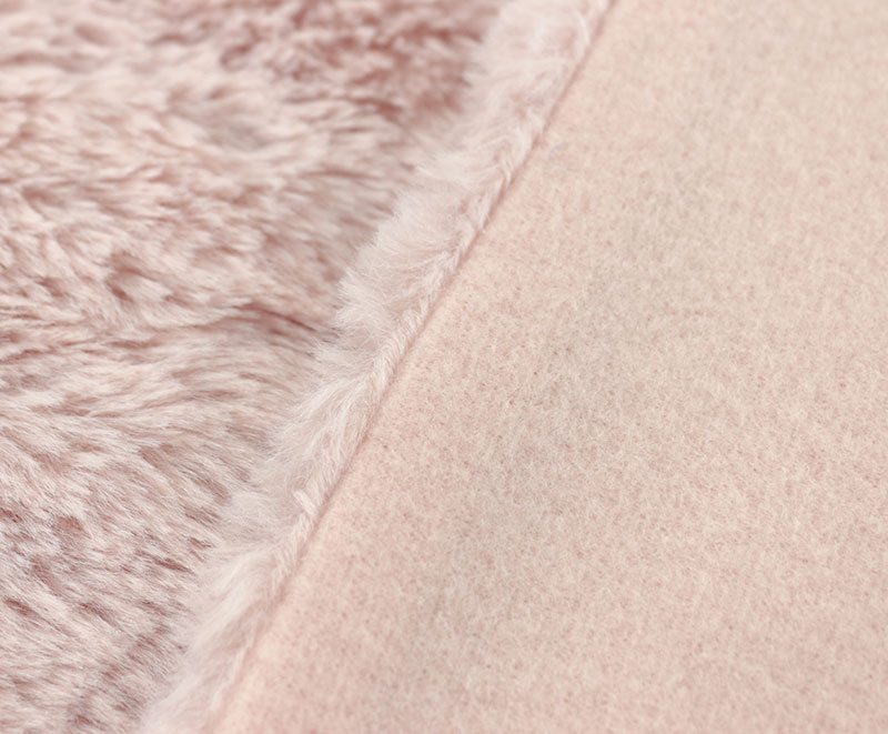 Blush pink rabbit blanket 1020128