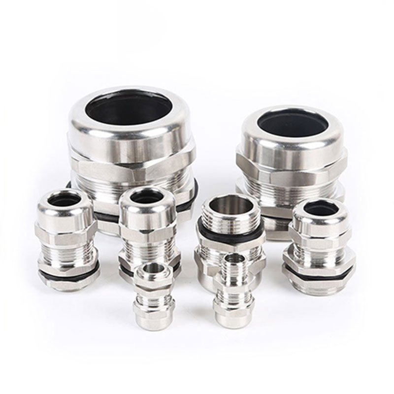 IP68 PG7 waterproof stainless steel cable glands