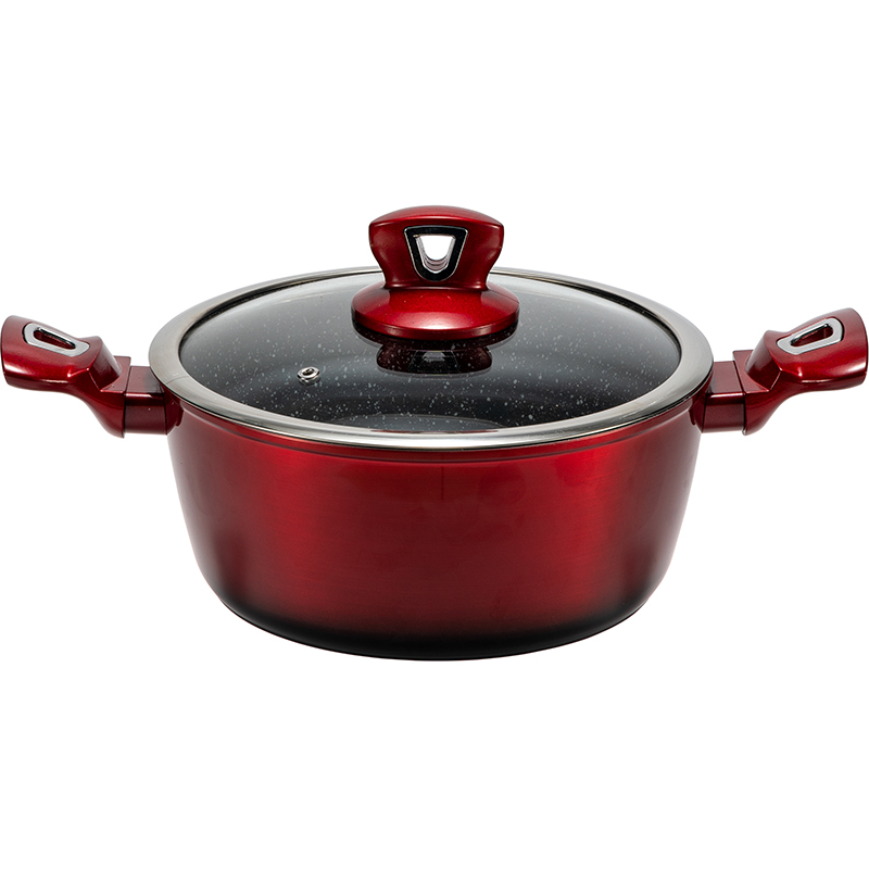 IW-FT6108 Forged Aluminum Cookware frypan saucepan casserole wok