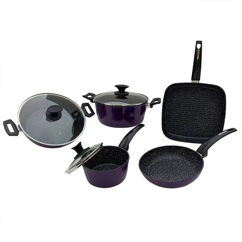 IW-FT6112 Forged Aluminum Cookware frypan saucepan casserole wok