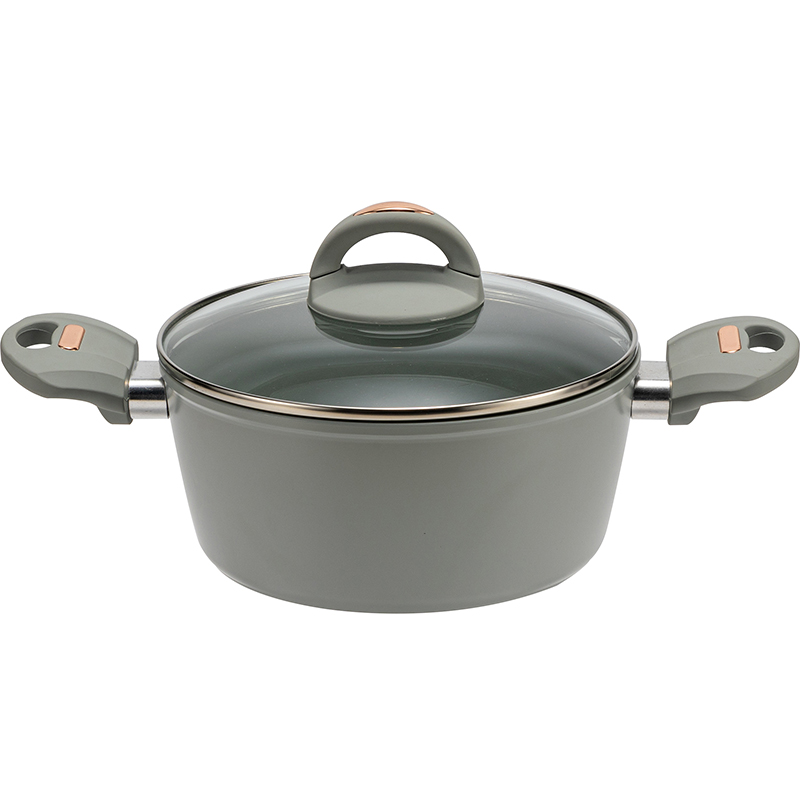 IW-FT6114 Forged Aluminum Cookware frypan saucepan casserole wok