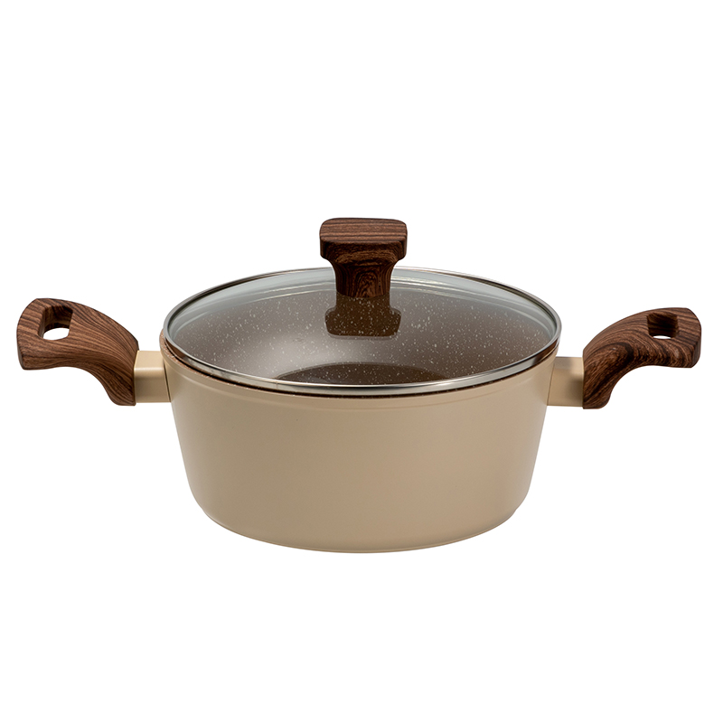 IW-FT6123 Forged Aluminum Cookware frypan saucepan casserole wok - Innerwell