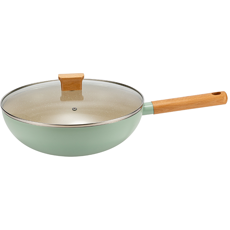 Forged Aluminum Cookware With Detachable Handle 