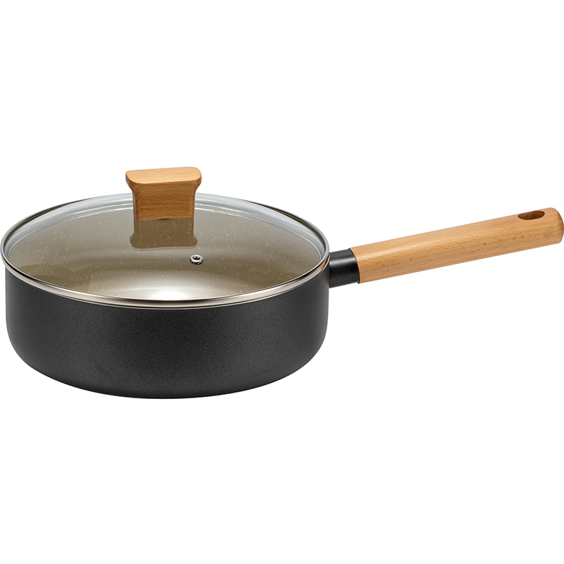 IW-PN5105 Pressed Aluminun cookware frypan saucepan casserole wok
