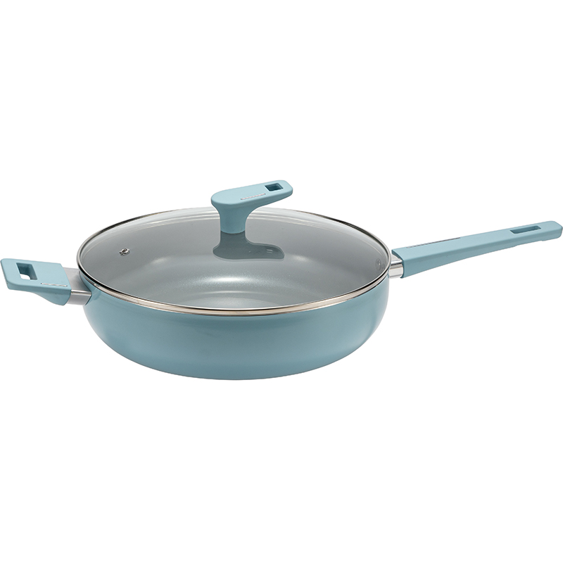 IW-PN5113 Pressed Aluminun cookware frypan saucepan casserole wok