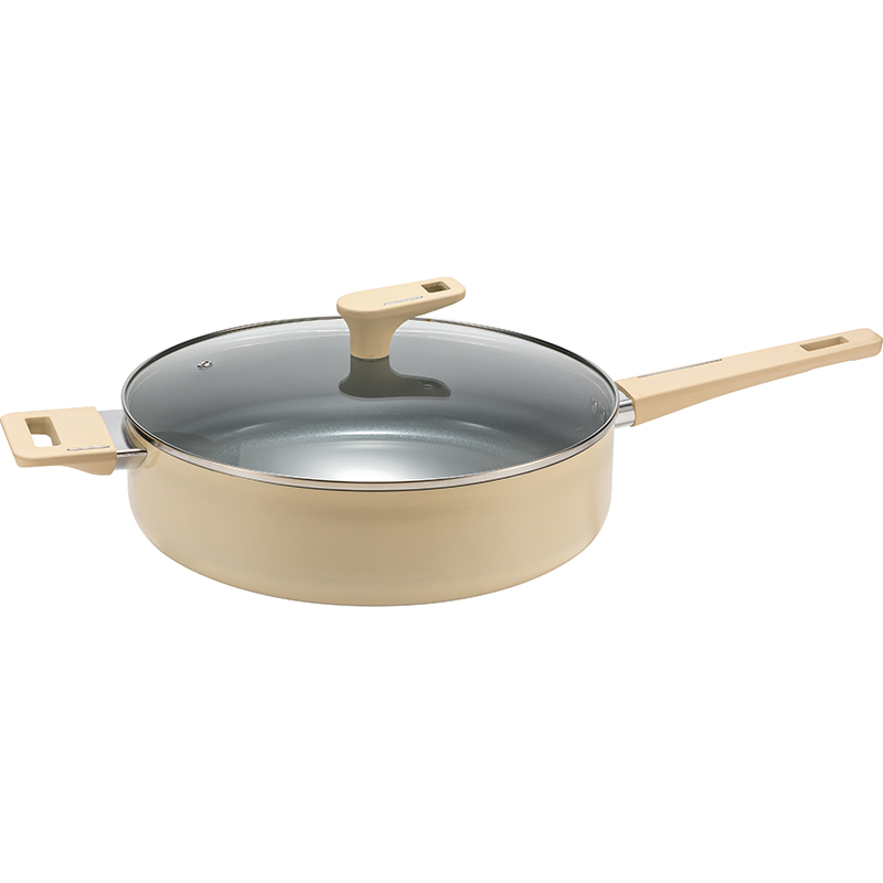 IW-PN5114 Pressed Aluminun cookware frypan saucepan casserole wok 