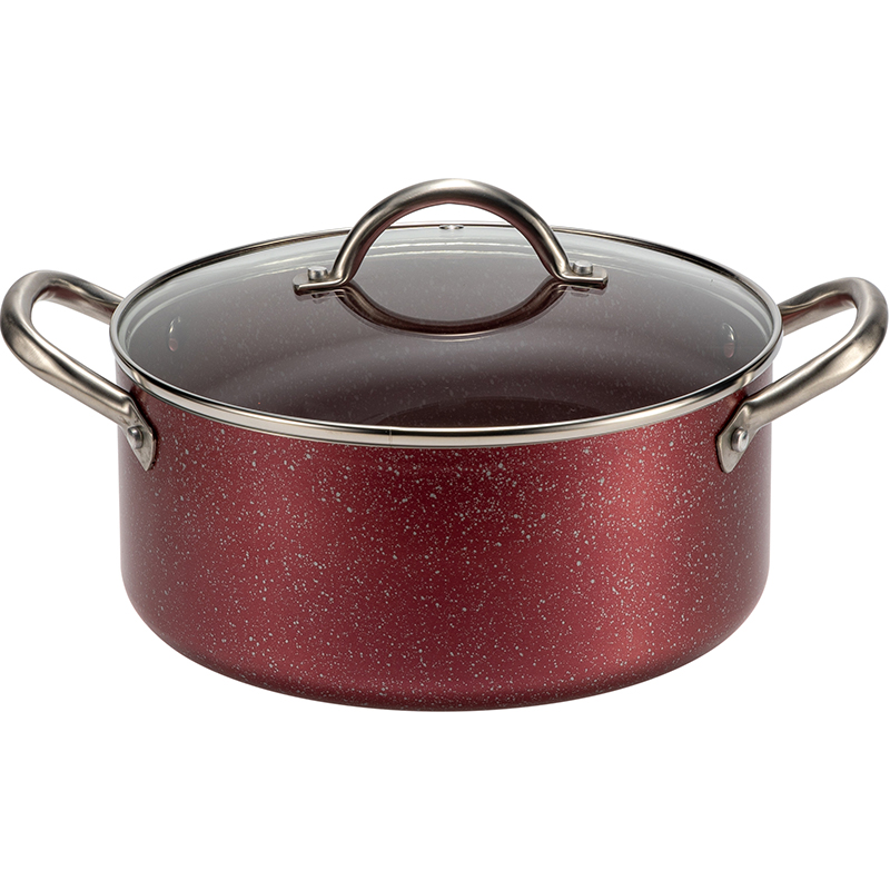 IW-PN5121 Pressed Aluminun cookware frypan saucepan casserole wok