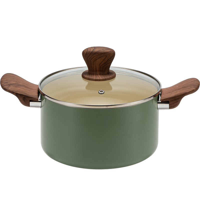 IW-PN5123 Pressed Aluminun cookware frypan saucepan casserole wok