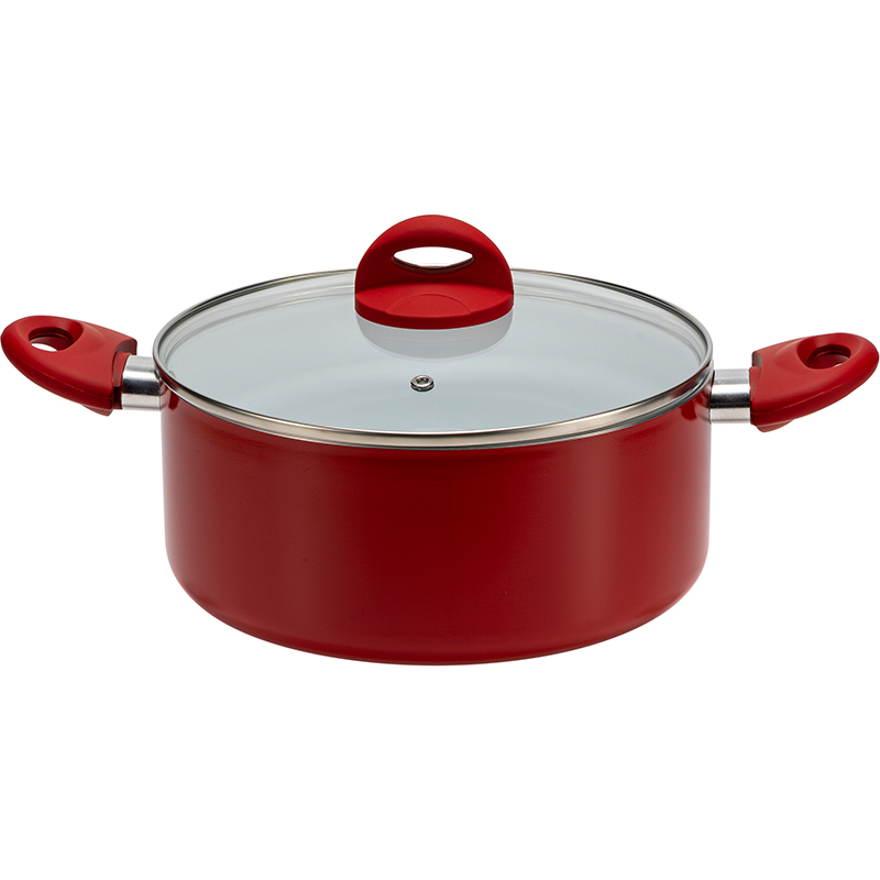 IW-PN5124 Pressed Aluminun cookware frypan saucepan casserole wok