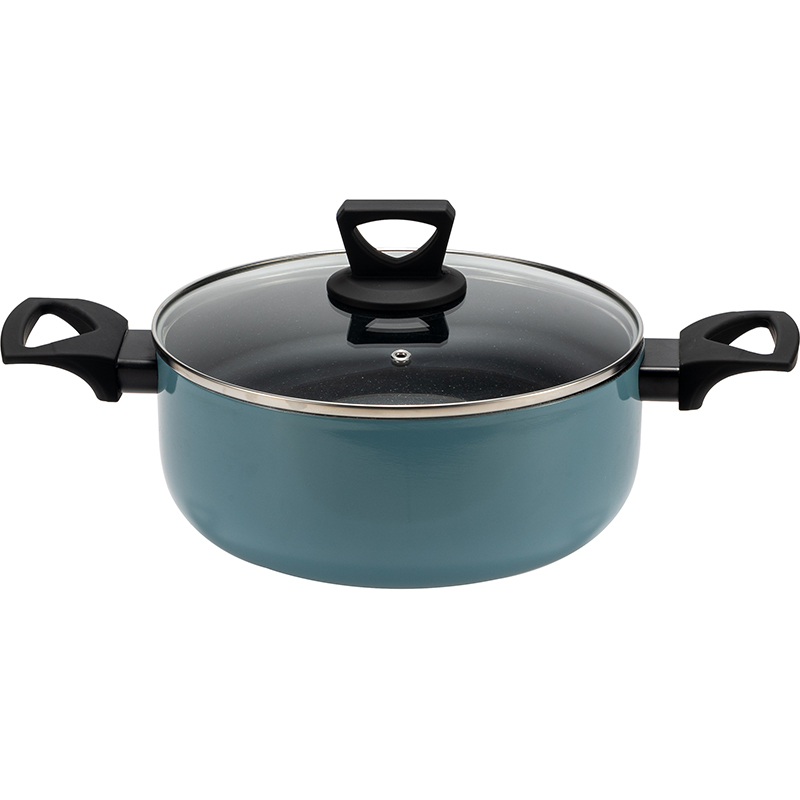 IW-PN5128 Pressed Aluminun cookware frypan saucepan casserole wok