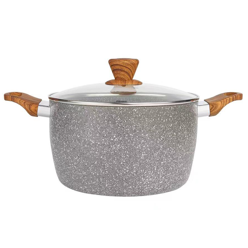 IW-PN5135 Pressed Aluminun cookware frypan saucepan casserole wok