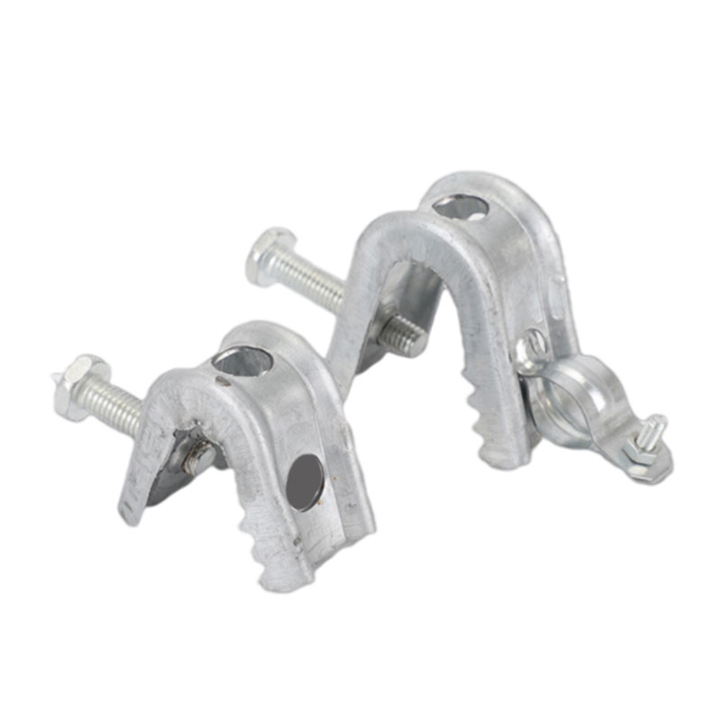 Iron sheet tiger clip pipe clamp