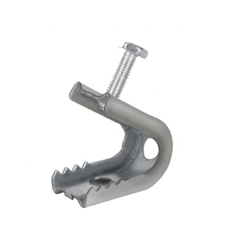 Iron sheet tiger clip pipe clamp