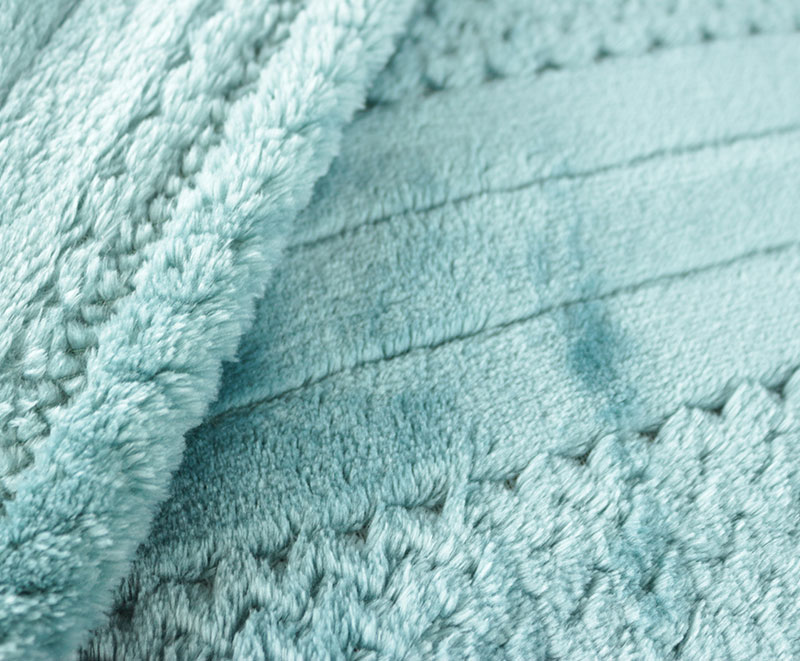 Unique jacquard process design flannel blanket 13